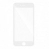 Verre trempé iPhone 7 plus / 8 Plus blanc contour intégral 5D bords incurvés 9H