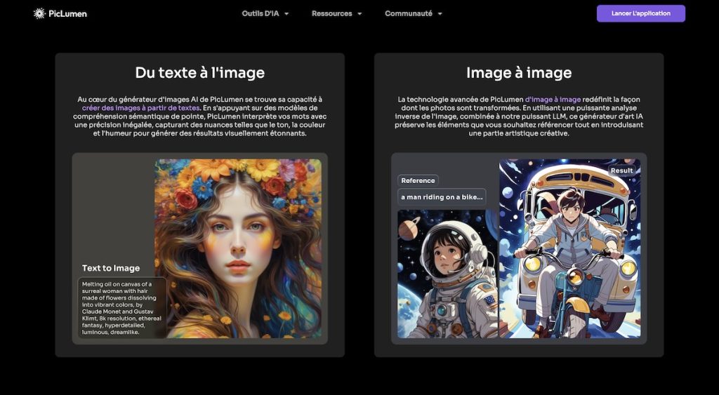 Du texte à l'image et de l'image au texte