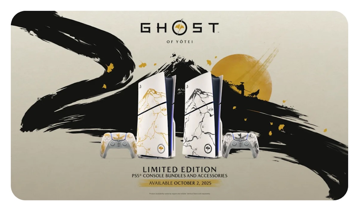 Une PS5 aux couleurs du Japon : découvrez l&rsquo;édition spéciale Ghost of Yōtei