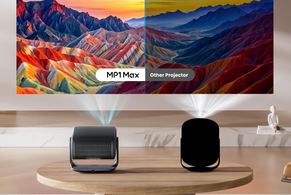Découverte du vidéoprojecteur Dangbei MP1 Max : un choix lumineux pour les amateurs de home cinéma