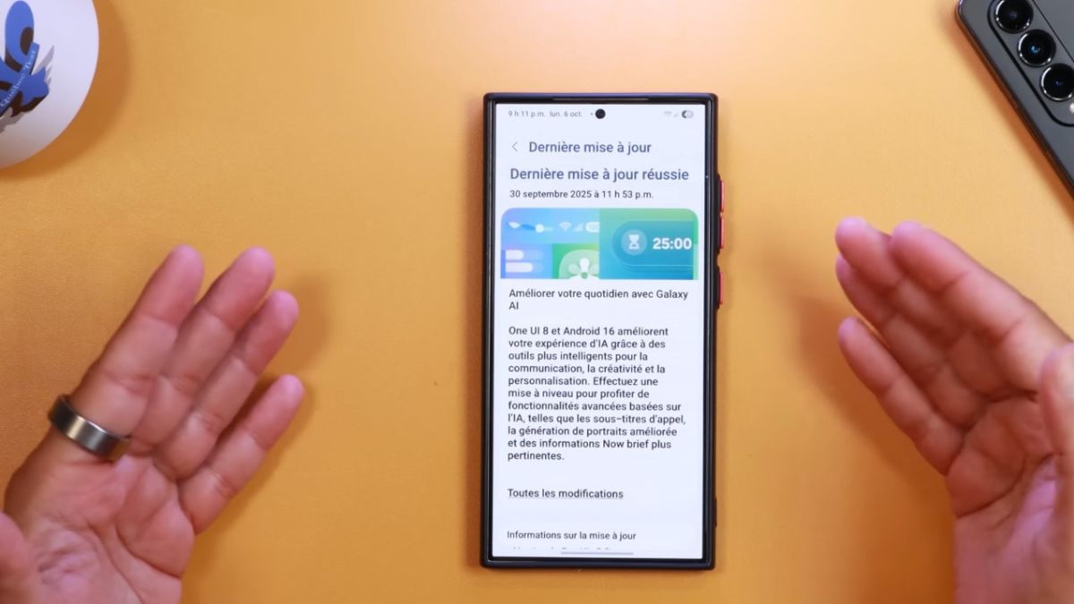 Samsung déploie une mise à jour One UI 8 en Europe : plusieurs modèles signalent une baisse d’autonomie