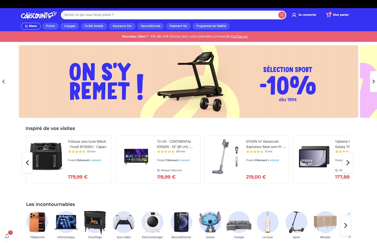 Six smartphones retirés de la vente sur Cdiscount pour non-conformité européenne