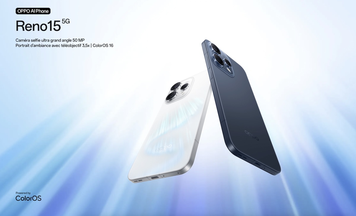 Oppo Reno15 : une nouvelle gamme de smartphones avec une caméra selfie ultra grand-angle