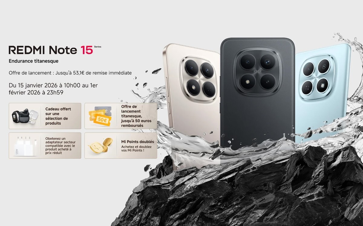 Xiaomi Redmi Note 15 : un lancement de cinq nouveaux modèles aux caractéristiques avancées