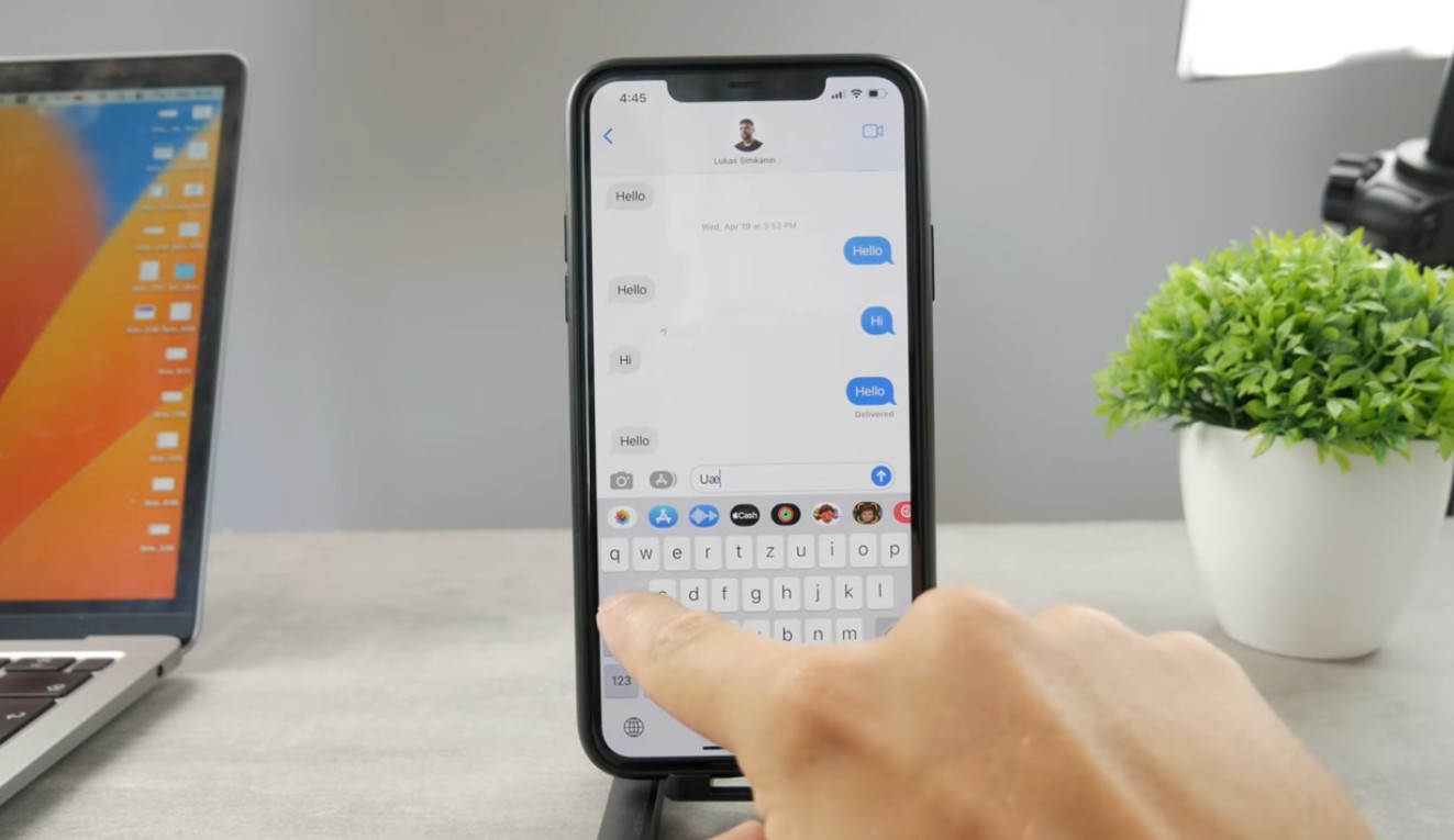 Comment accéder aux caractères spéciaux sur iPhone ?