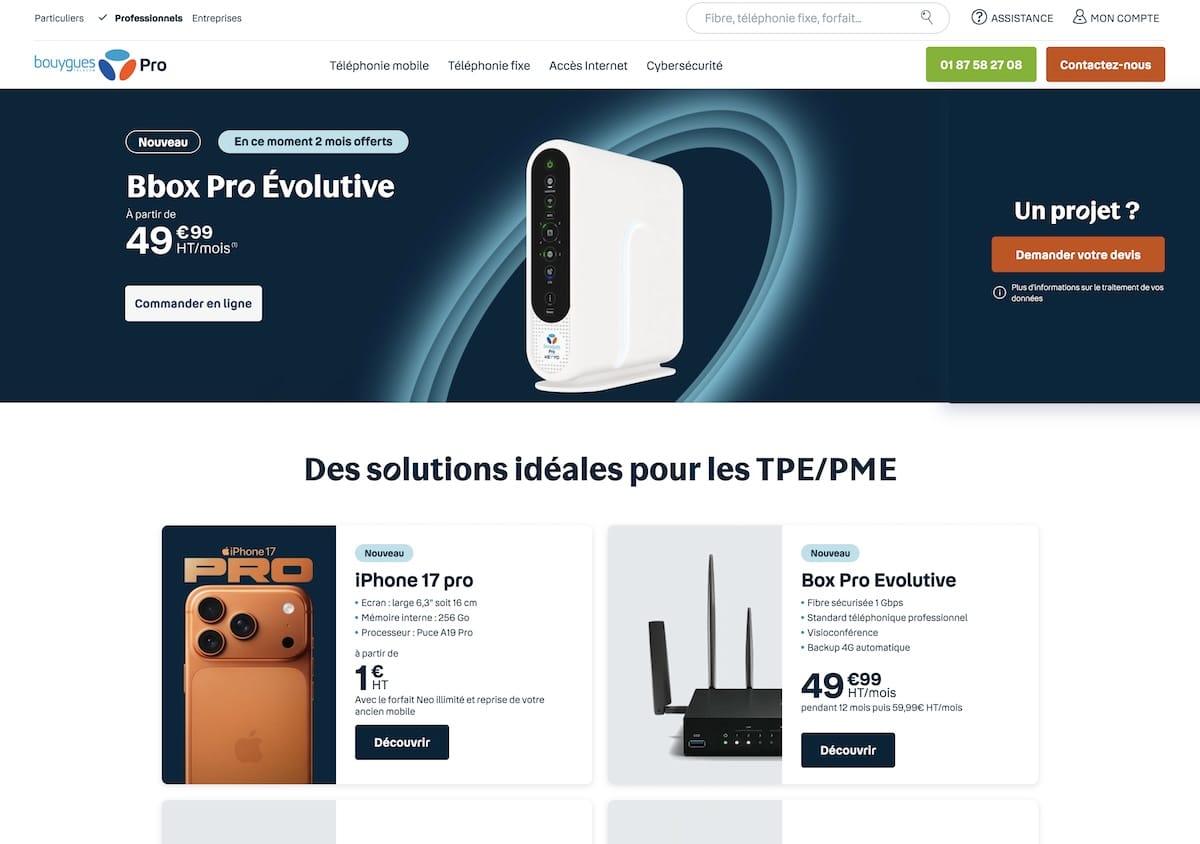 Évolution technologique de Bouygues Telecom : de la téléphonie mobile à la fibre optique en 2026