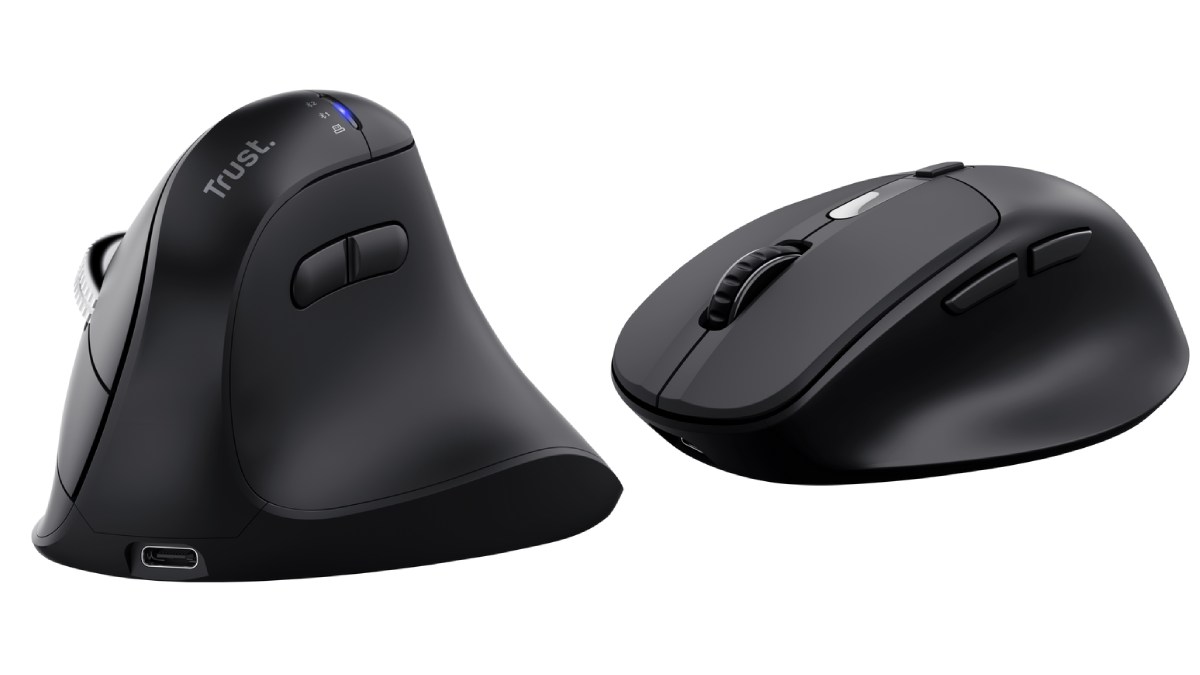 Trust Vyran et Zevo : nouvelles souris sans fil avec ergonomie et charge rapide